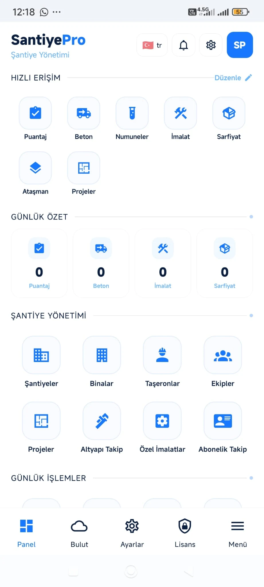 Şantiye Pro screenshot