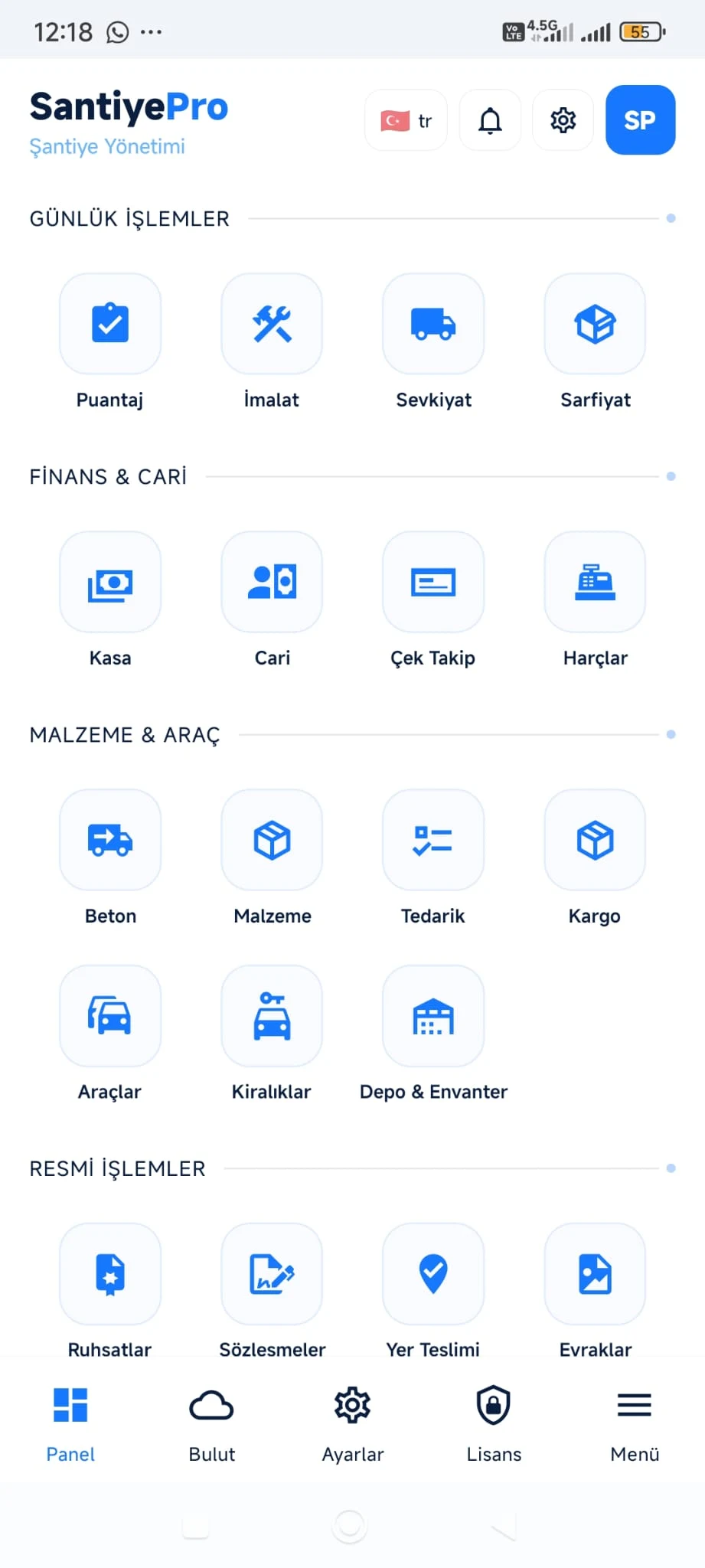 Şantiye Pro screenshot